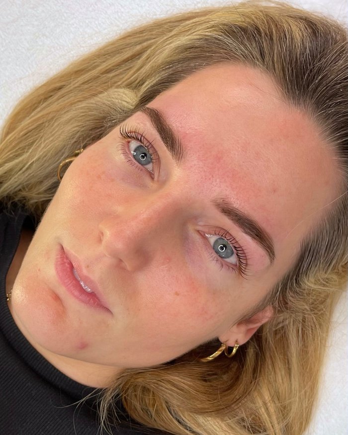 Signature Brow and Korean Lash Lift combo result