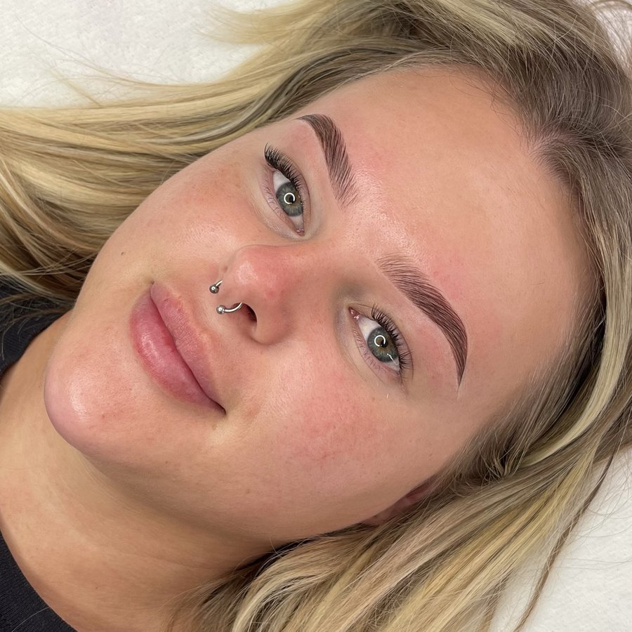 Blonde Brow Lamination result by Brows by Rosie