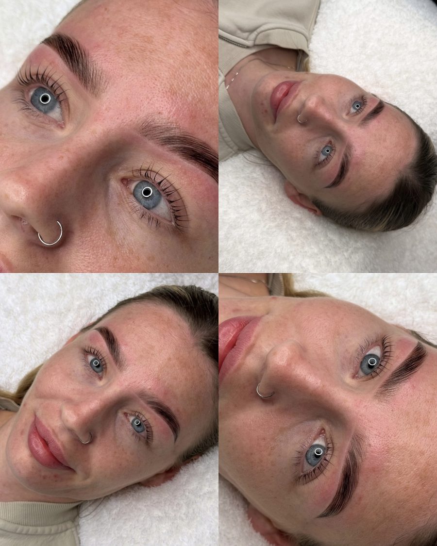 Korean Lash Lift result by Brows by Rosie